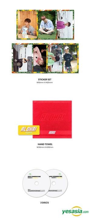 YESASIA: Image Gallery - iKON SUMMERTIME SEASON 3 in HAWAII (2DVD