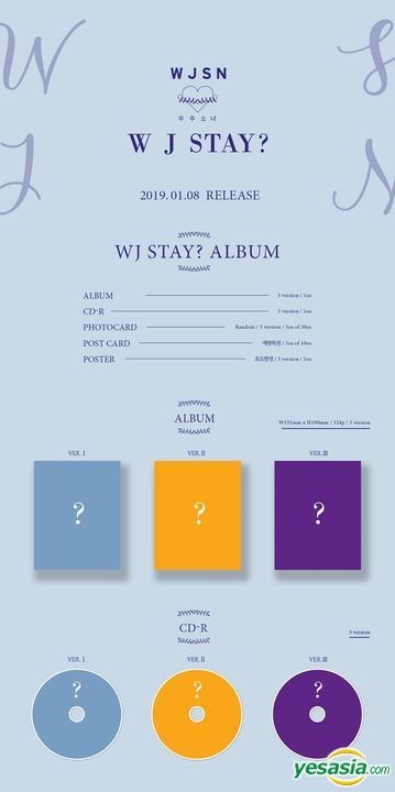 YESASIA: WJSN - WJ STAY? (Version Ⅰ) Music - WJSN (Cosmic