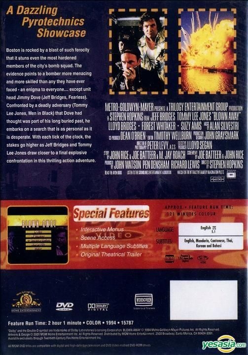YESASIA: Blown Away (1994) (DVD) (Hong Kong Version) DVD - Tommy 