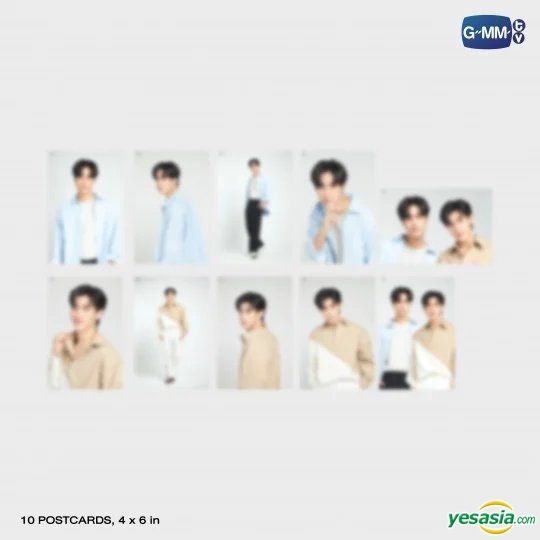 全国送料無料 Postcard : Fourth & Gemini YESASIA: Set Celebrity Frame with カード・カードストック