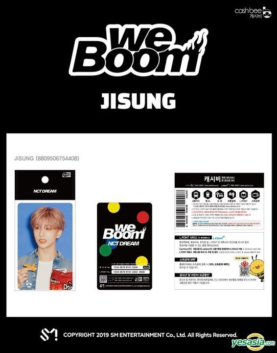 YESASIA: NCT Dream - Cashbee Card (Ji Sung Version) GIFTS