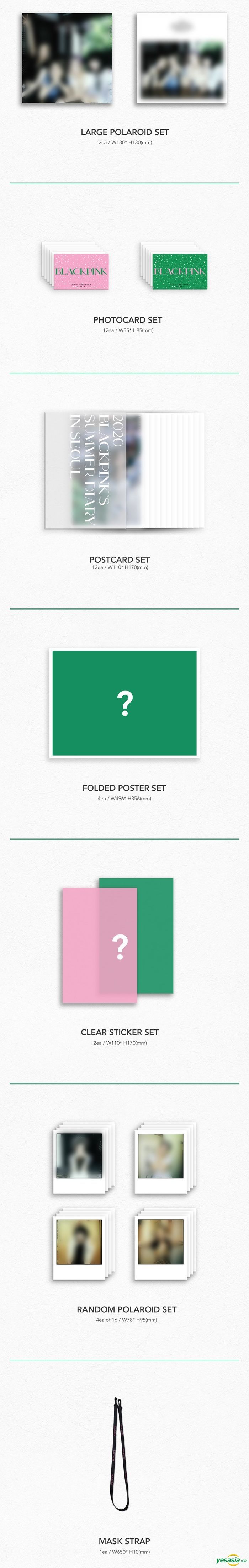 YESASIA: Image Gallery - 2020 BLACKPINK'S SUMMER DIARY IN SEOUL