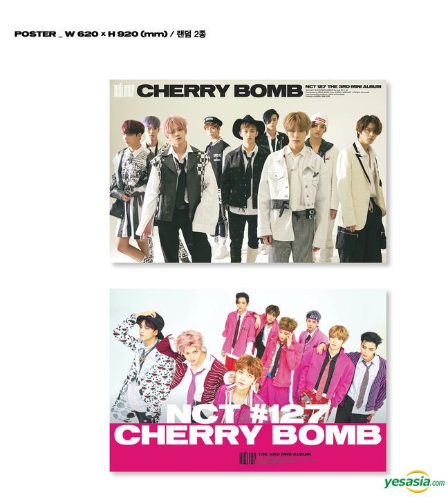 YESASIA: Image Gallery - NCT 127 Mini Album Vol. 3 - Cherry Bomb +