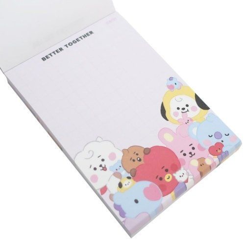 Bt21 Rj Notepad Mini So YESASIA: BT21 Mini Memo Pad - Kamio Japan - Lifestyle & Gifts - Free ...