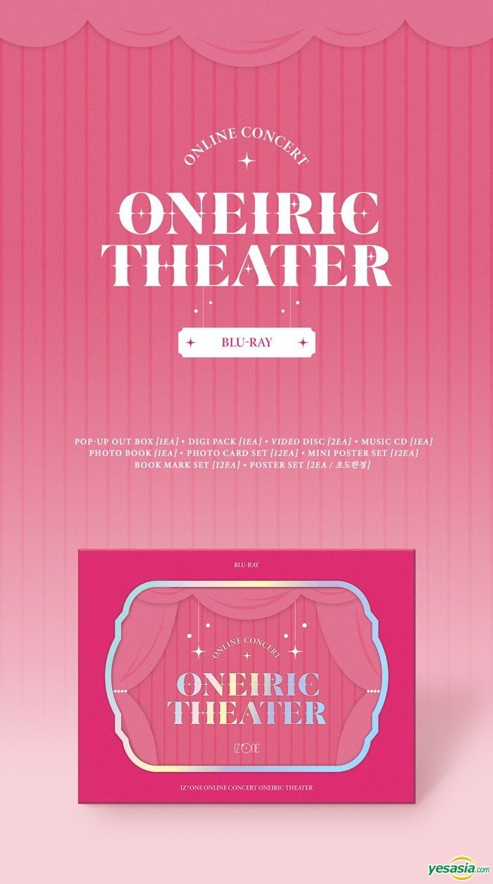 YESASIA: IZ*ONE Online Concert ONEIRIC THEATER (Blu-ray + CD + Pop