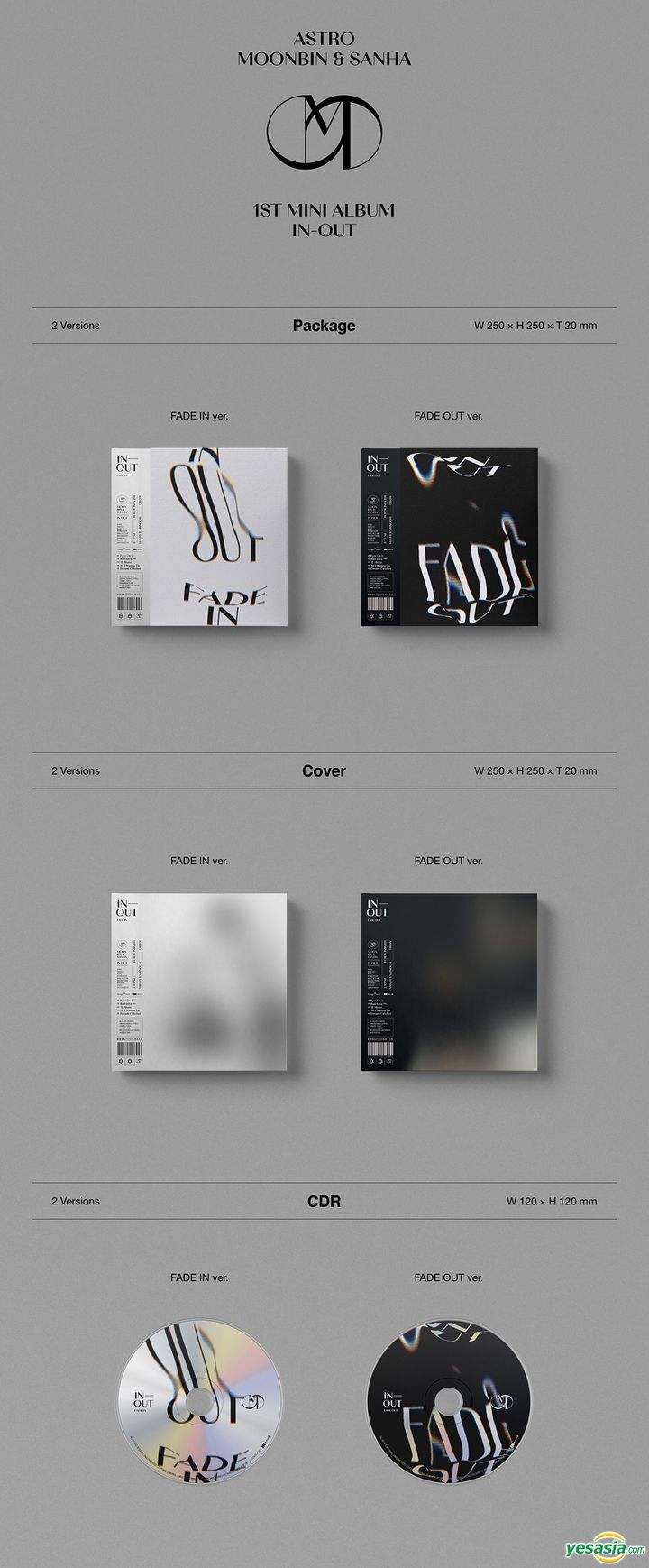 YESASIA: Image Gallery - ASTRO: Moonbin & Sanha Mini Album Vol. 1