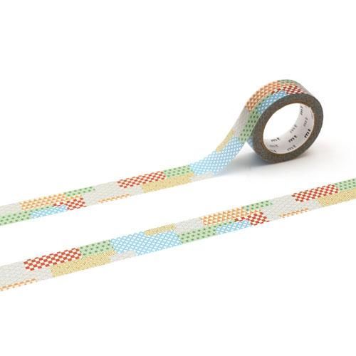 Masking Tape MT Kids - 1,5 Cm - Pois Multicolore - Neuf