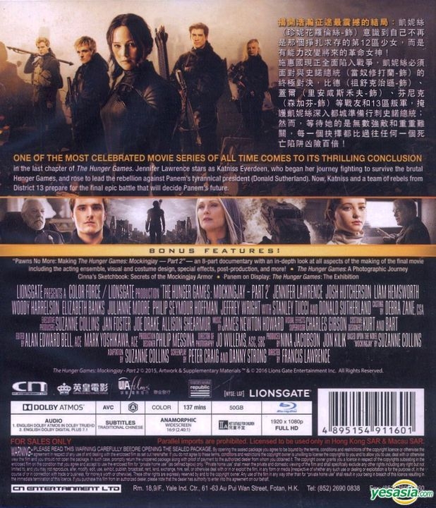 Best Buy: The Hunger Games: Mockingjay, Part 2 [DVD] [2015]