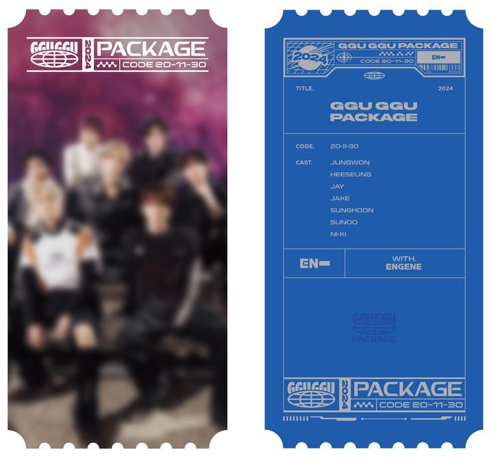 K-POP・アジア ENHYPEN GGU GGU PACKAGE 2024 YESASIA: ENHYPEN 2024 GGU GGU PACKAGE GROUPS,Celebrity Gifts,PHOTO