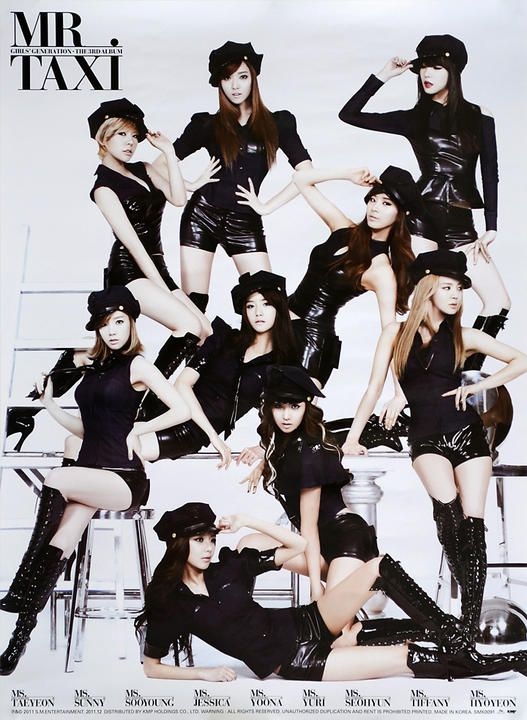 Yesasia Girls Generation Vol 3 Mr Taxi Version Poster In Tube Cd Girls Generation Sm