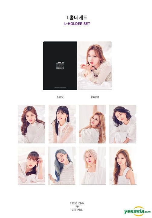 TWICE TWICELIGHTS selling L-Holder Set