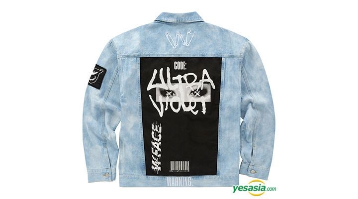 倖田來未 Ultra violet デニムジャケット　 Gジャン ライブ2017 YESASIA : KODA KUMI LIVE TOUR 2017 -W FACE- ULTRA VIOLET DENIM