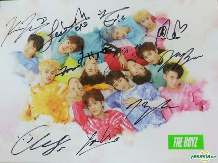 THE BOYZ サイン入りCD www.sudouestprimeurs.fr