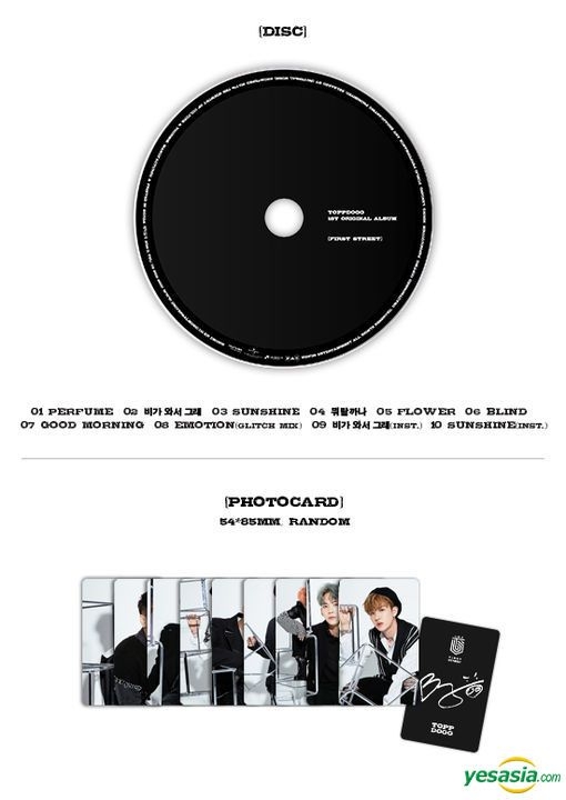 YESASIA: Topp Vol. 1 - + 1 Random Poster in Tube CD - ToppDogg, Universal Music (South Korea) - Korean Music Free Shipping