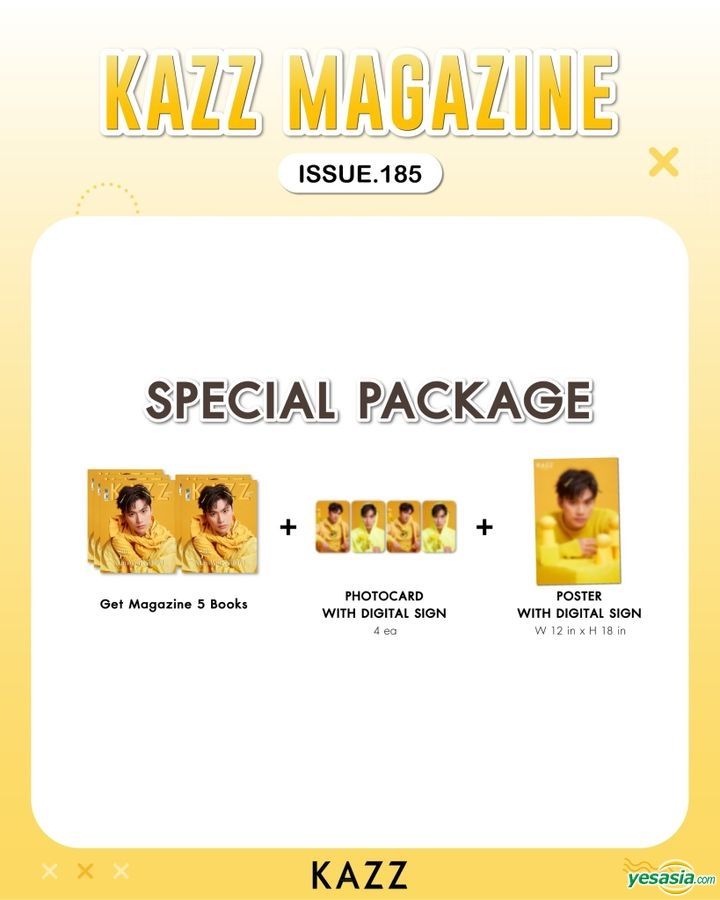 YESASIA: Thai Magazine: KAZZ Vol. 185 - Ohm Pawat (Special Package) MALE  STARS,PHOTO ALBUM,Celebrity Gifts,PHOTO/POSTER - Ohm Pawat Chittsawangdee -  Other Asia Movies  Videos - Free Shipping - North America Site