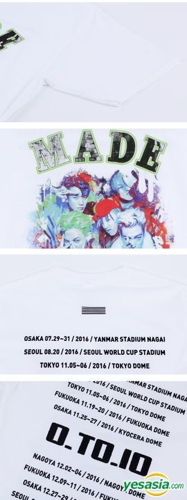 YESASIA: BIGBANG10 THE CONCERT: 0.TO.10 Official Goods - T-Shirt