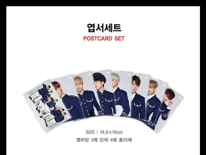 YESASIA: GOT7 2nd Fan Meeting Official Goods - Postcard Set MALE