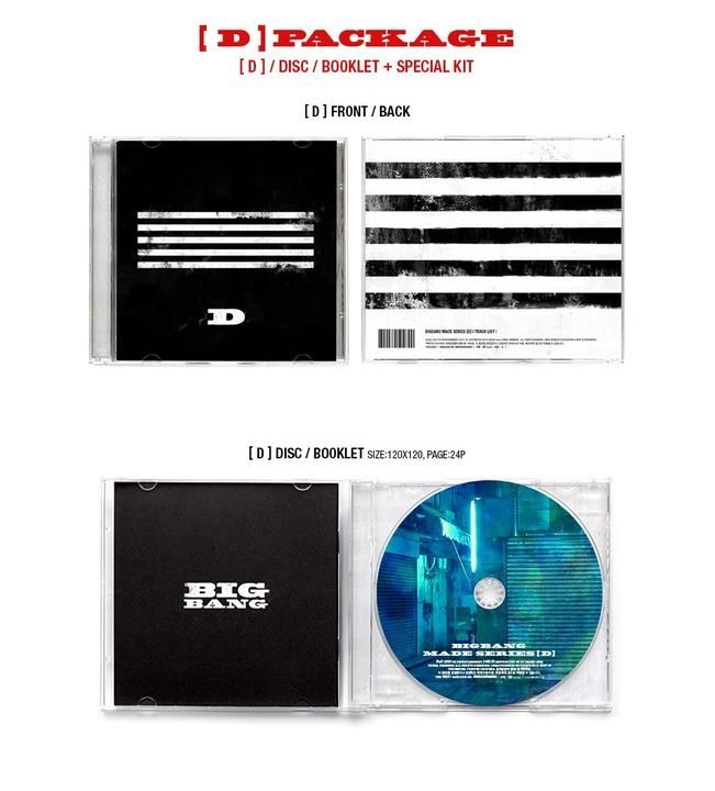 YESASIA: Big Bang Made Series - D (D + d Version) CD