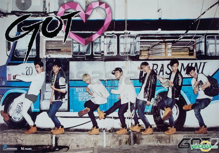 GOT LOVE GOT7 2nd mini selling album