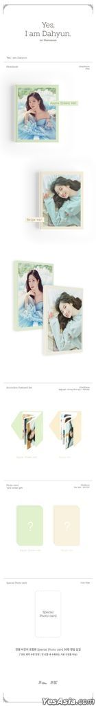 Twice: Da Hyun Photobook - Yes, I am Dahyun. (Apple Green Version)