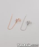 Stray Kids : Felix Style - Angelion Earring Earcuff (Pink Gold)