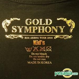 Yesasia a Arena Tour 14 Gold Symphony T Shirt Kids Size Groups Photo Poster a Avex Group Free Shipping North America Site