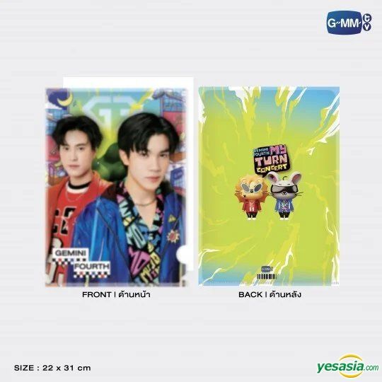 YESASIA: Gemini & Fourth My Turn Concert - Gemini & Fourth Folder