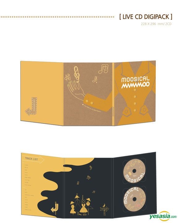 YESASIA: Mamamoo    MOOSICAL: Photobook + Live 2CD ギフト,写真