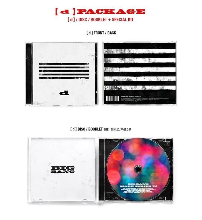 YESASIA: Big Bang Made Series - D (D + d Version) Music - BIG BANG
