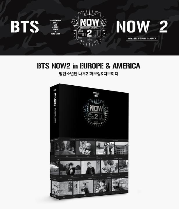 ペーパースタンドBTS NOW2 写真集 DVD フォト（日本語字幕付き）