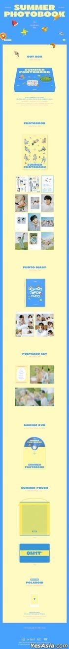 ATEEZ 2022 Summer Photobook (Photobook + Photo Diary + Postcard Set + Making DVD + Summer Pouch) (Korea Version)