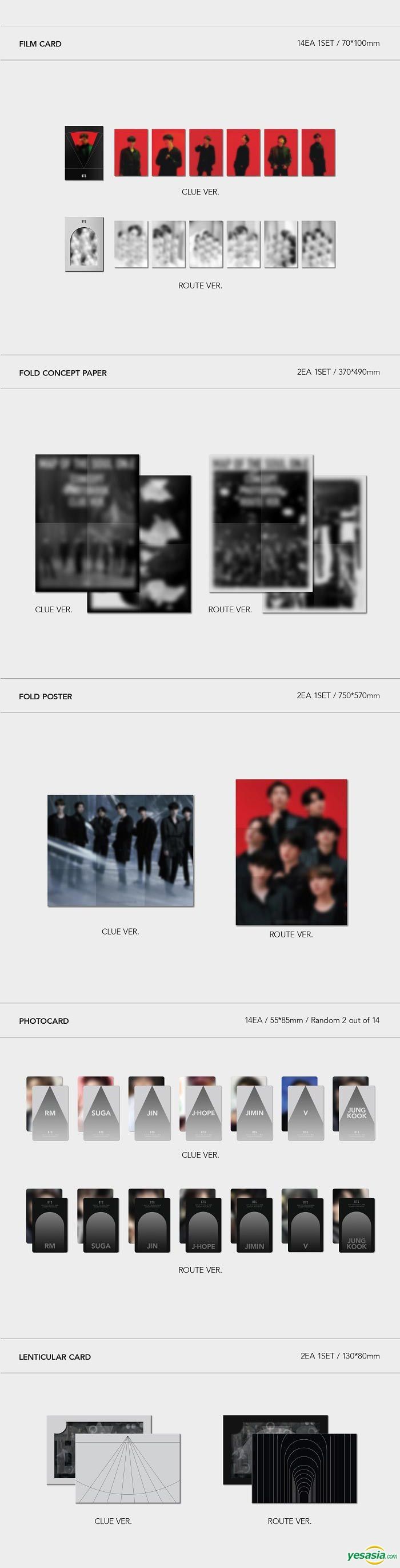 YESASIA: BTS - MAP OF THE SOUL ON:E Concept Photobook (Special Set