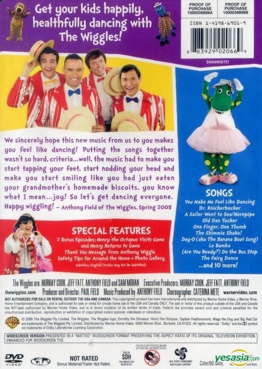YESASIA The Wiggles You Make Me Feel Like Dancing DVD US Version 