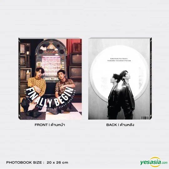 YESASIA: The Official Photobook of First & Khaotung - Finally 