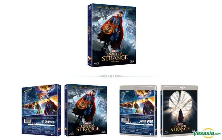 YESASIA: Doctor Strange (2D + 3D Blu-ray) (2-Disc) (Korea Version) Blu