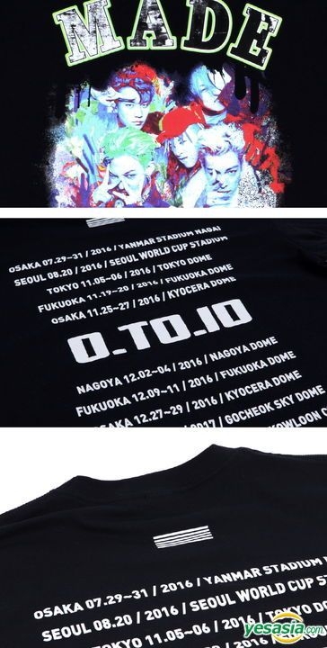 YESASIA: BIGBANG10 THE CONCERT: 0.TO.10 Official Goods - T-Shirt