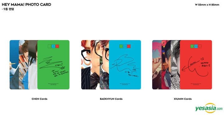 YESASIA: Image Gallery - EXO-CBX Mini Album Vol. 1 - Hey