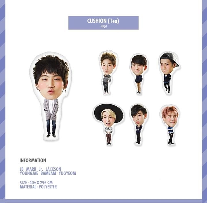 YESASIA: GOT7 - GOT7 1st Fanmeeting Goods 365+ Got Gift Cushion ...