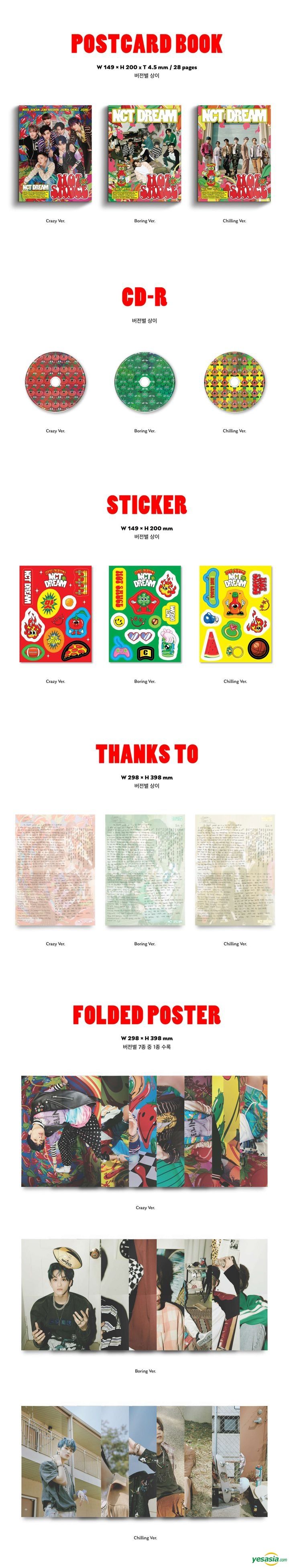 YESASIA: Image Gallery - NCT DREAM Vol. 1 - Hot Sauce (Photo Book