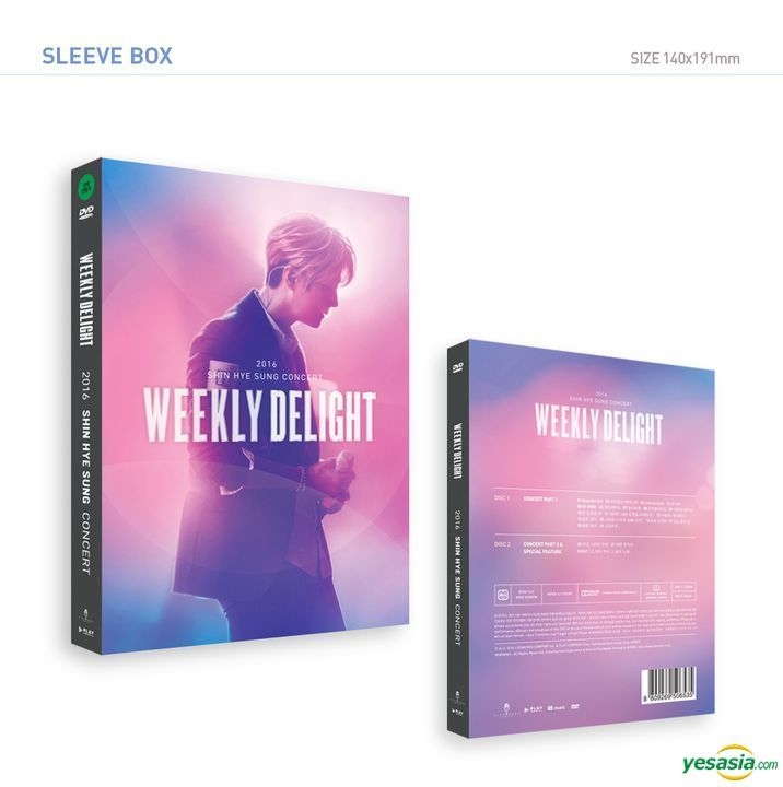 YESASIA : 2016 Shin Hye Sung Concert Weekly Delight (2DVD +