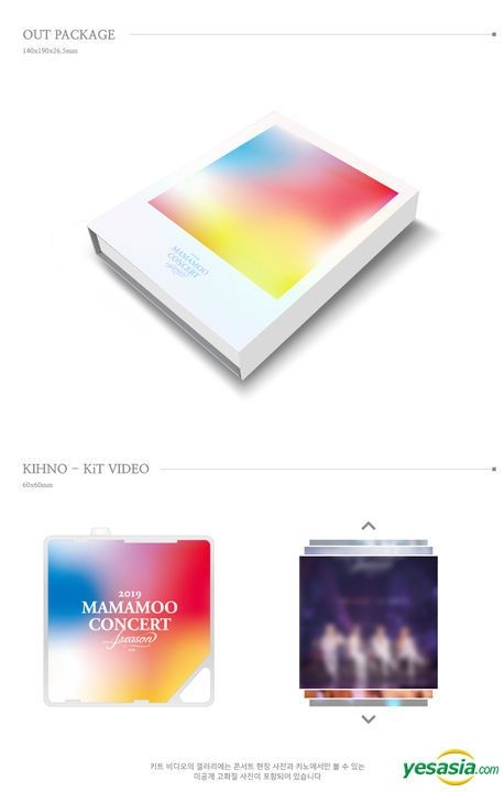 YESASIA: Mamamoo - 4season F/W Concert (KiT Video) (Mini Poster