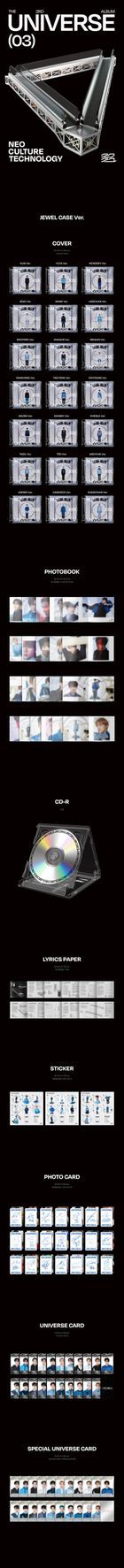 NCT Vol. 3 - Universe (Jewel Case Version) (Xiaojun Version)