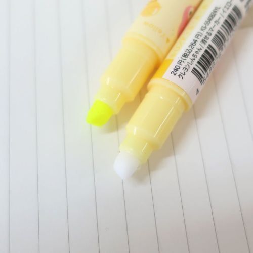 YESASIA Crayon ShinChan Highlighter (Yellow) T'S Factory