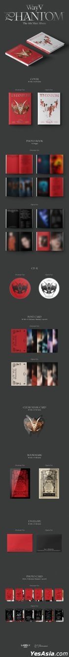 WayV Mini Album Vol. 4 - Phantom (Random Version) (Korea Version)