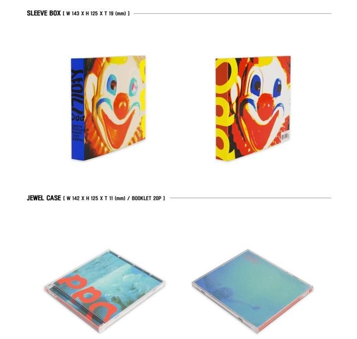 YESASIA: Image Gallery - SHINee Vol. 4 - Odd (Version A) + Poster