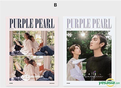 ポスター付 Bossnoeul Purple Pearl YESASIA: Purple Pearl Rising - Boss & Noeul (Cover B) MALE