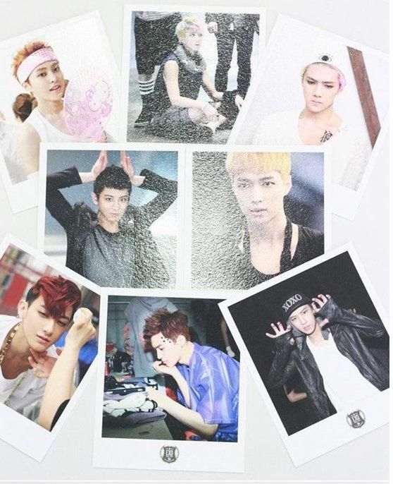 YESASIA : SMTOWN Pop-up Store - EXO Polaroid Card Set 组合