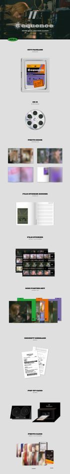 Mamamoo: Moon Byul Mini Album Vol. 3 - 6equence (ver.01) + Random Limited Hologram Photo Card