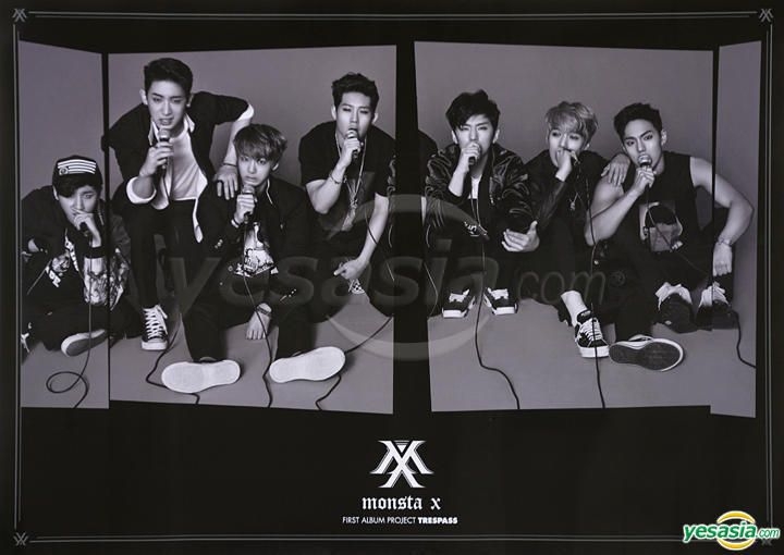 YESASIA: Image Gallery - Monsta X Mini Album Vol. 1 - Trespass +
