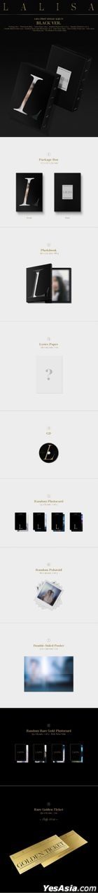 BLACKPINK : Lisa Single Album Vol. 1 - LALISA (BLACK Version)